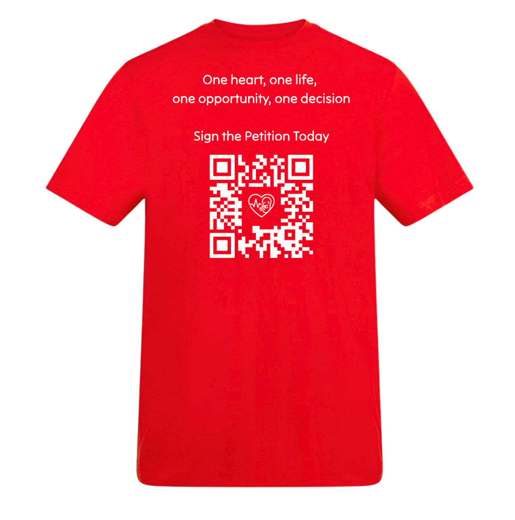 Heart Beat Bill. T-shirt Back